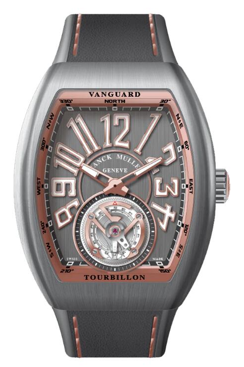 Review Franck Muller Vanguard Tourbillon Replica Watch V 41 T TT BR (5N) (TT BLC 5N)